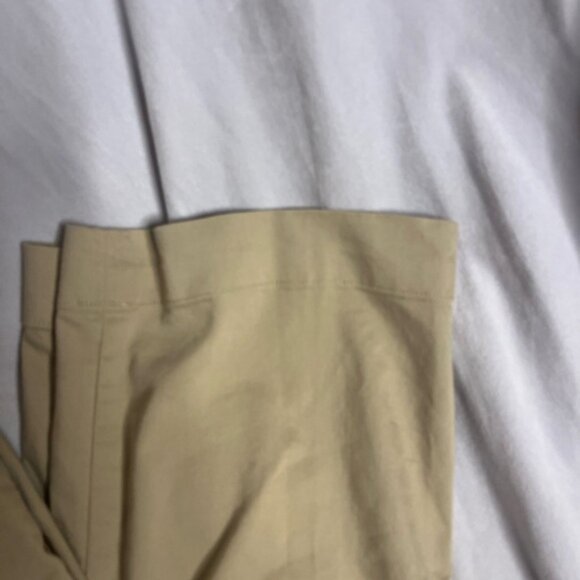 Polo Ralph Lauren Khaki Chino Pants Men 34x32 Beige Flat Front Stretch Slim Fit - Picture 2 of 7